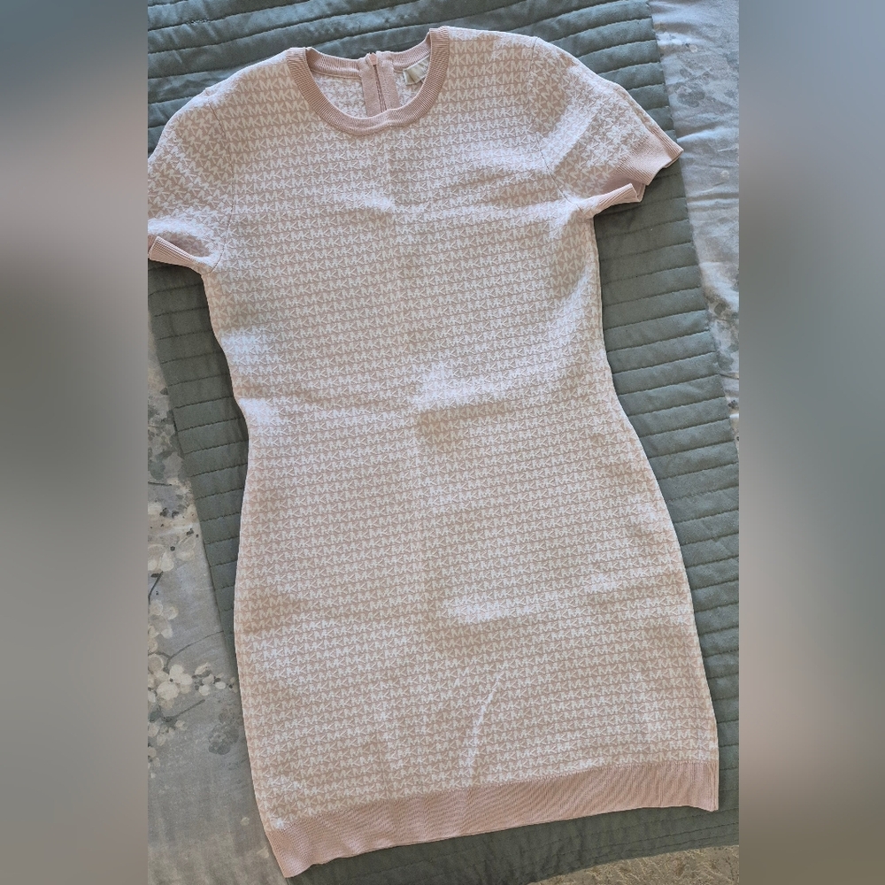 Michael Kors Pink Patterned Women's Dress